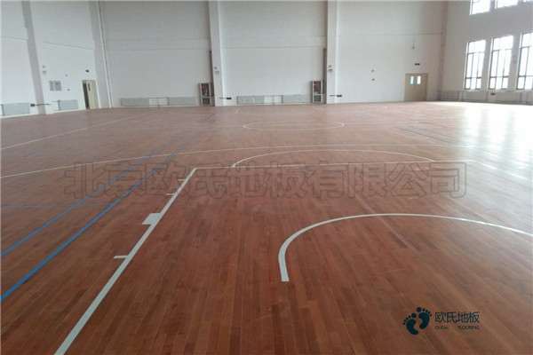 國產籃球館木地板施工工藝3